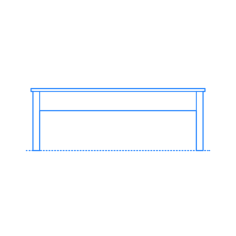 Furniture Coffee Tables Ikea Trulstorp Coffee Table Outline Svg File, Free Vectors File